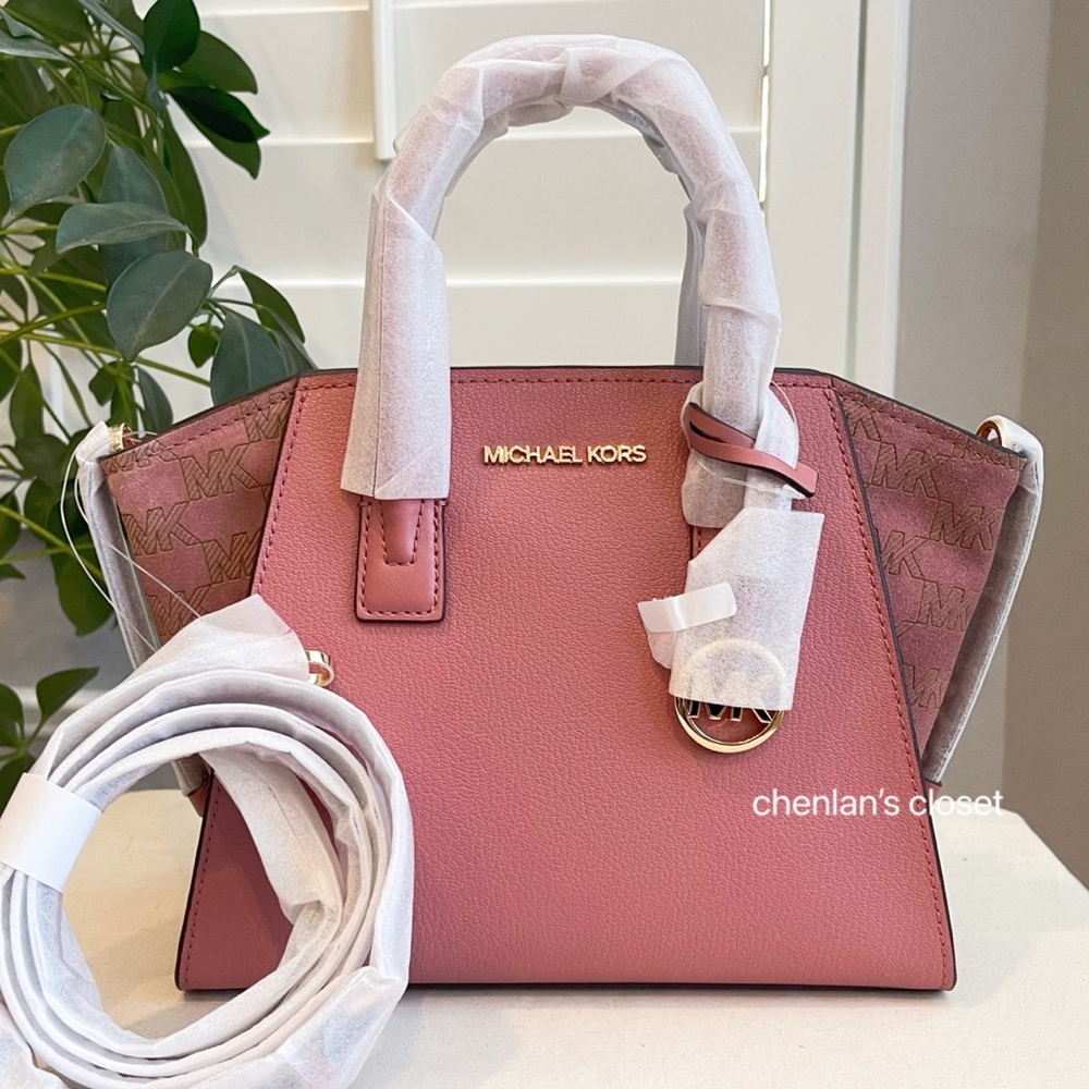 🌸NeW! Michael Kors Avril Small TZ Satchel - Picture 11 of 15